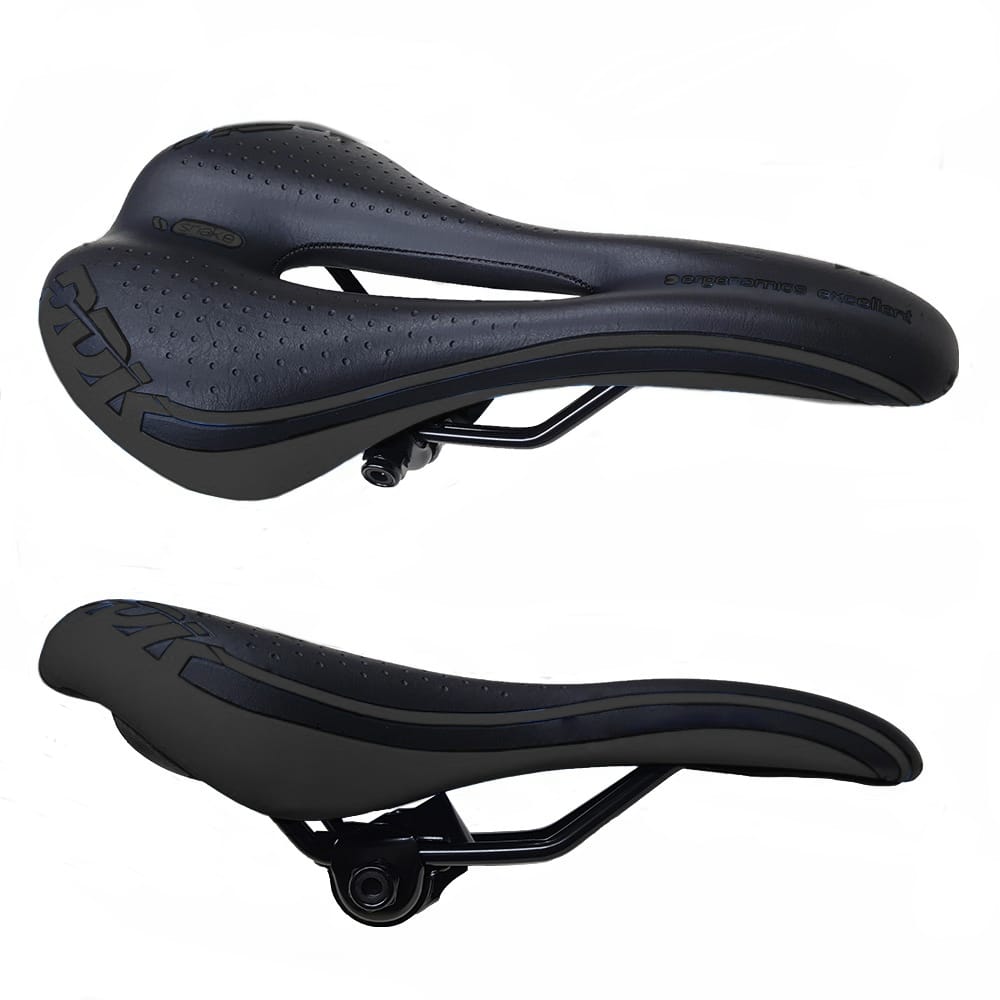 Asiento Mtb Antiprostatico Negro-Gris - Ddk