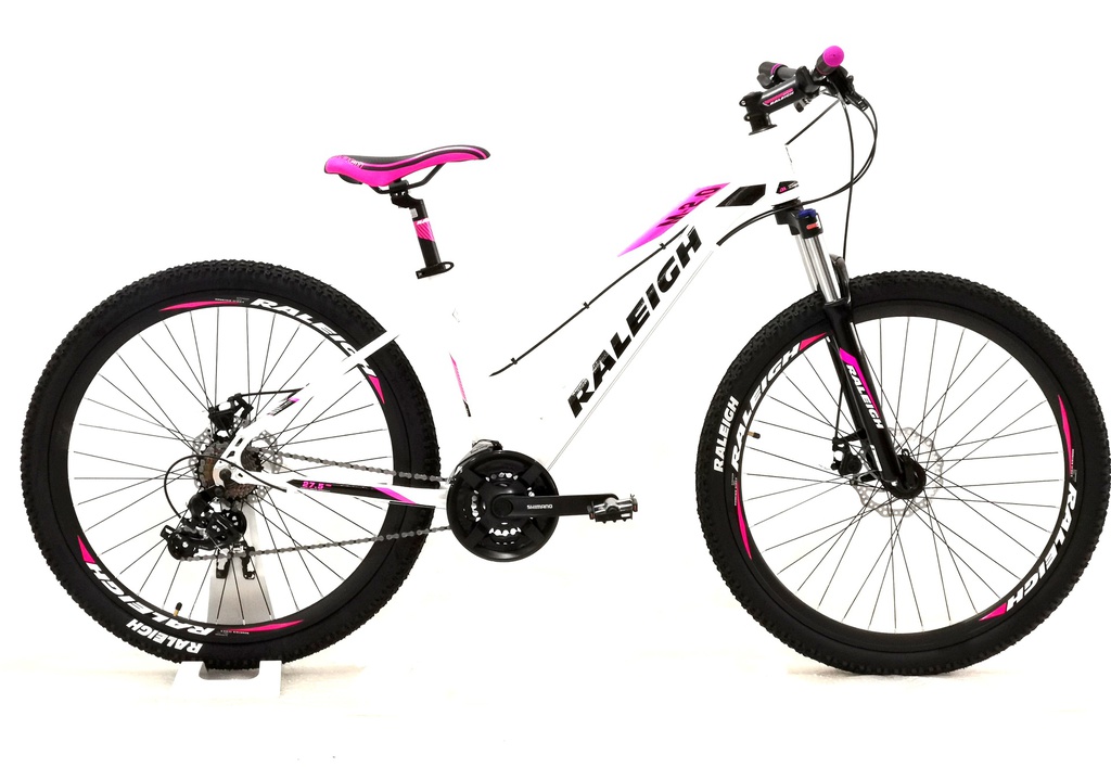 Bicicleta Raleigh 2.0 Dama R27.5 - 18&quot; - Blanco con Rosa