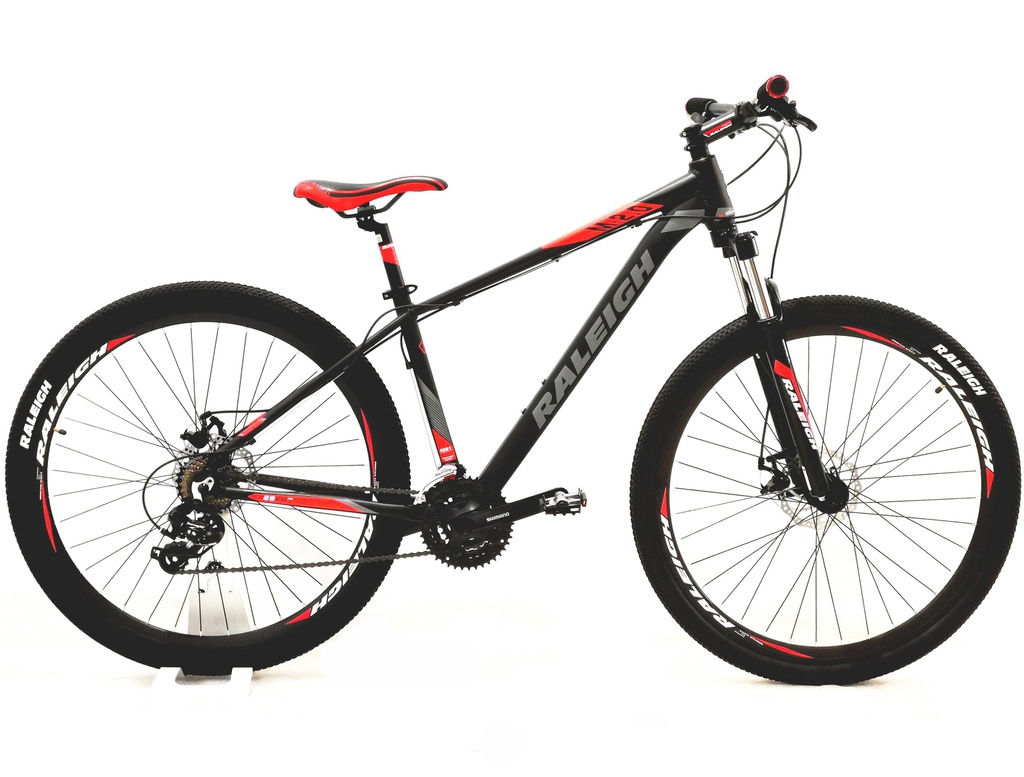 Bicicleta Raleigh 2.0 R29 - 17&quot;- Negro con Rojo