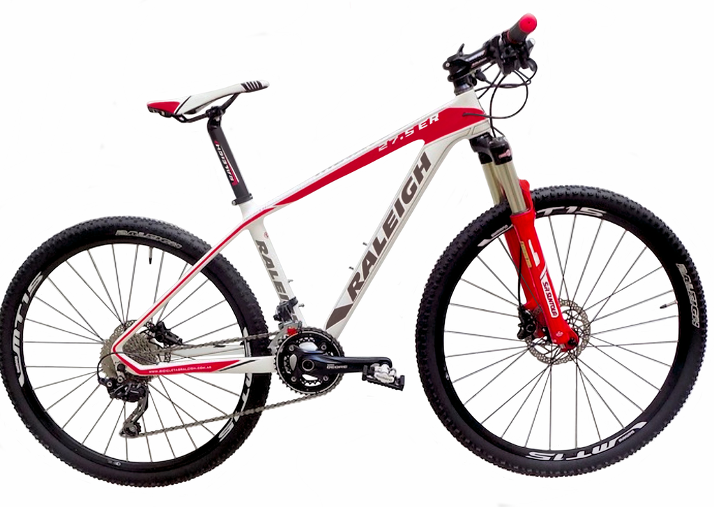 Bicicleta Raleigh Mojave 8.0 R27.5-Carbono  Deore -20V.- Mod. 2015 - Talle 20&quot;