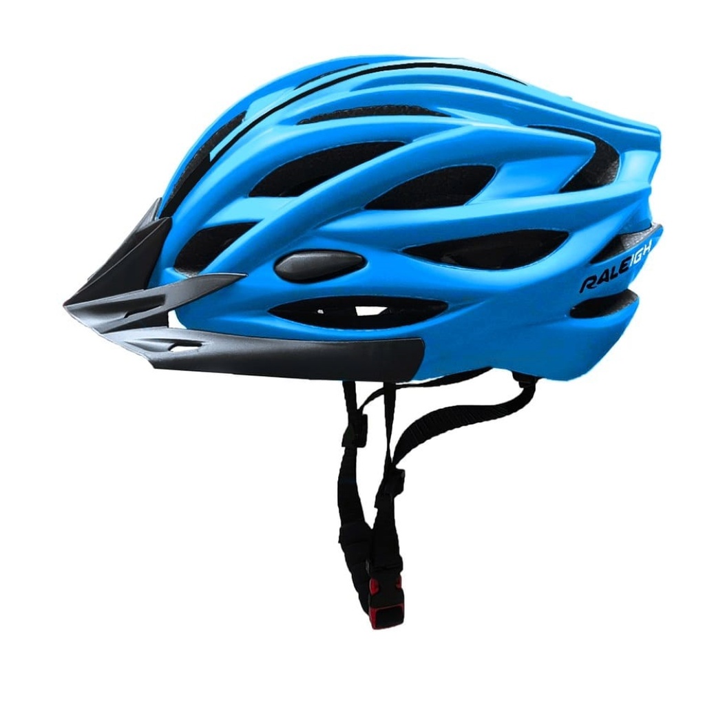 Casco In-Mould Hc-29 - 215Gr - 54/58 cm - 29 Ventil - Azul Mate - Raleigh