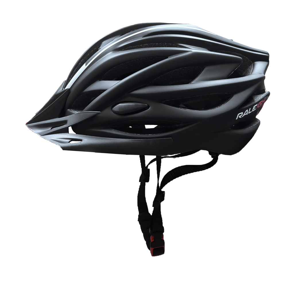 Casco In-Mould Hc-29 - 215Gr- 54/58 cm - 29 Ventil. -Negro Mate-Raleigh