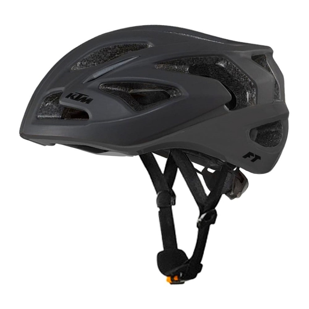 Casco Factory Team Mtb - 236Gr 58/61 cm 17 Venttli.-Negro Mate C/ Negro  - KTM