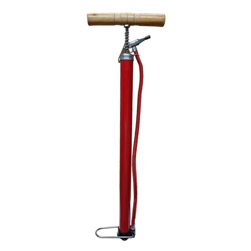 Inflador de Pie 20" X 1 1/2" Rojo S/Tanque China