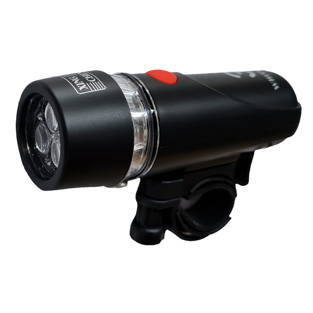 Luz Delantera Xenon 3 Led 4 Funciones - a Pila - Millennium