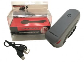 Luz Delantera Led 350Lumens - Tactil - Recargable Usb - Fire Bird