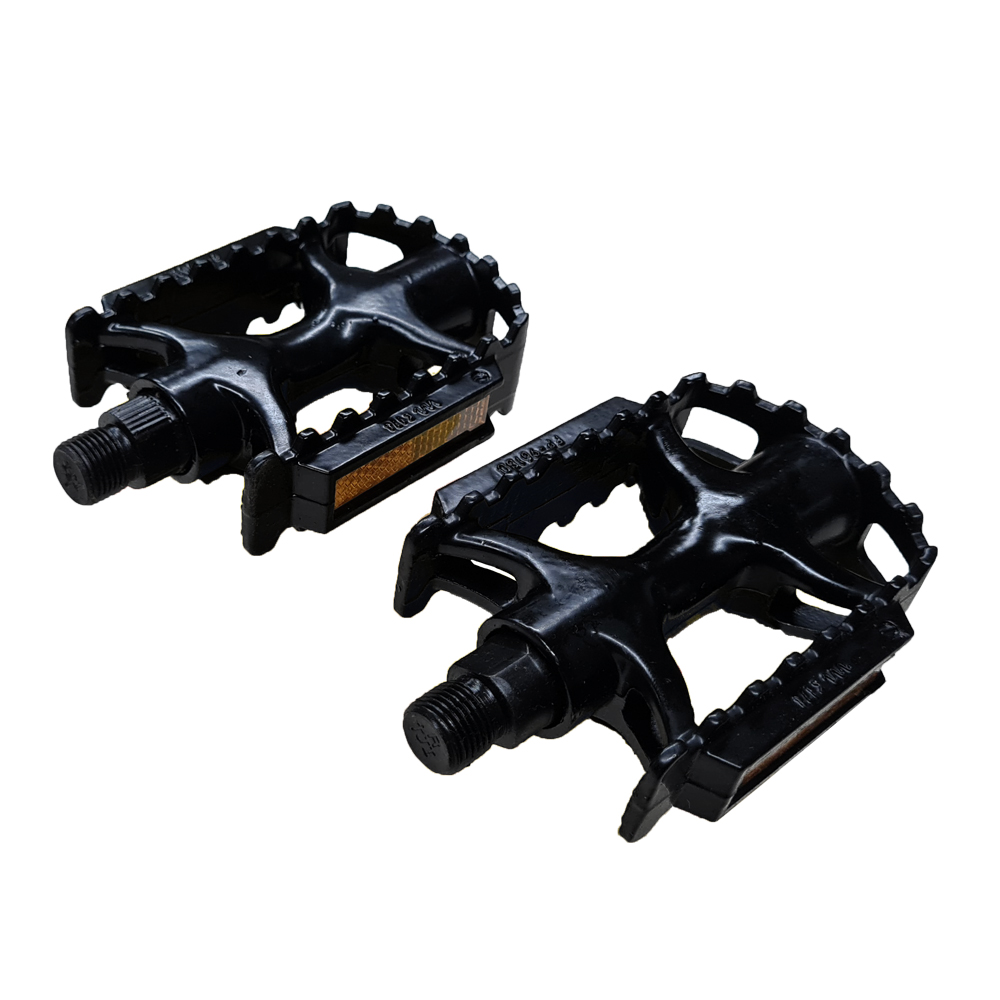 Pedal Mtb Aluminio - Negro - C/Bolillas - 1 Pieza - Neco