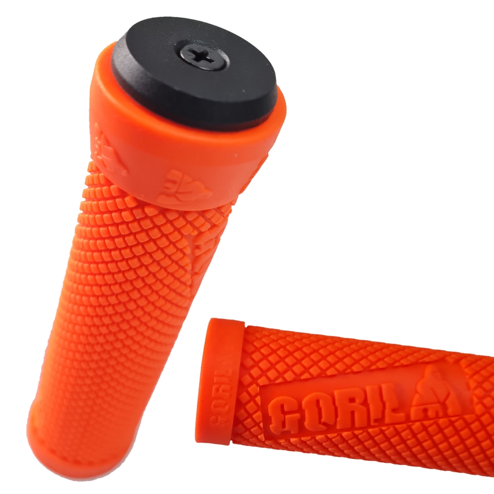 Puños Mtb 130mm - Naranja - en Pack - Gorilla