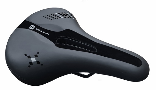 [10100-D] Asiento Deportivo MTB Sport Fit Antiprostático Negro/Rojo - Modelo SNK828A-A2 - SNOOKER