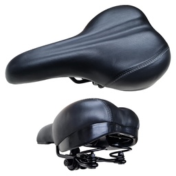 [10022] Asiento Cicloturismo Acolchado R26 Negro y Gris