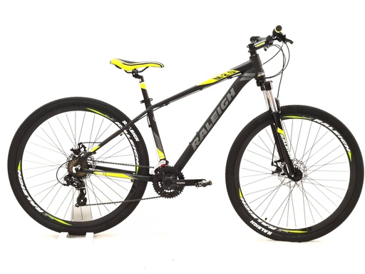[BIN2.0-29G] Bicicleta Raleigh 2.0 R29 - 19"- Negro con Amarillo