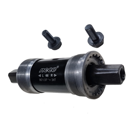 [10859] Cartridge 34.7 mm Der-Izq - 118 mm - con Rulemanes - Neco -  Comp. Shimano
