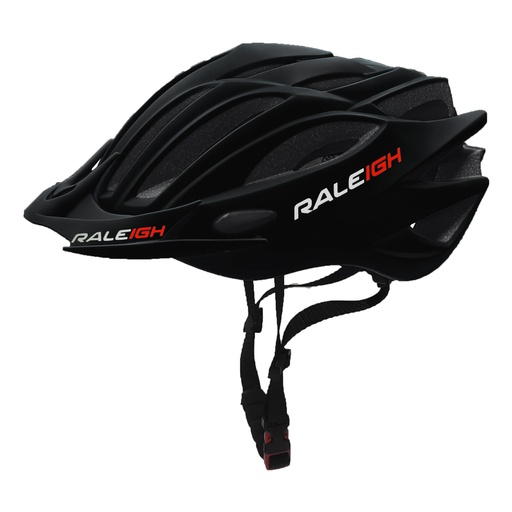 [18273-3] Casco In-Mould Hc-26 - 260Gr - 58/61 cm - 21 Ventil.Negro Mate Raleigh