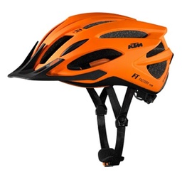 [18292-2KTM] Casco Factory Team Mtb - 270Gr . 58/62 cm 19 Vent. Naranja con Negro - KTM