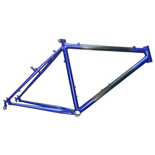 [12290] Cuadro Mtb Carbono Colores: Azul-Rojo y Amarillo