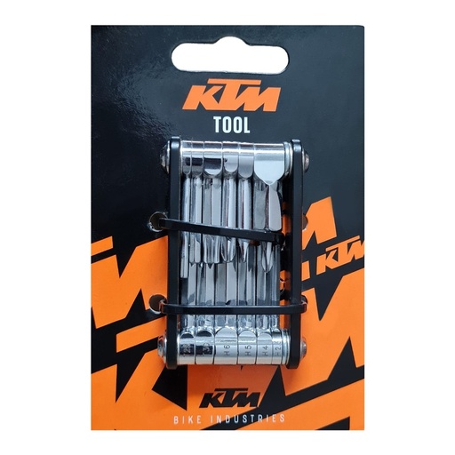 [18111-KTM] Herramienta  Micro 14 Plegable 14 en 1 Super Chata y de Alta Calidad - KTM