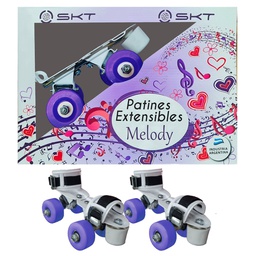 [60042] Patines Extensibles 4 Ruedas Modelo Melody Muccilli - Em24