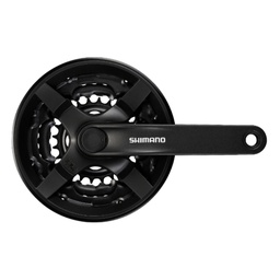 [15500] Plato y Palanca Shimano Fc-Ty301-C/ Cubre.-42/34/24-175mm