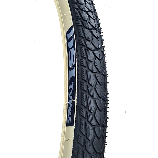 [14325] Cubierta  700 x 45C - Gravel - SRI-52 - Negra/Marron - DSI   